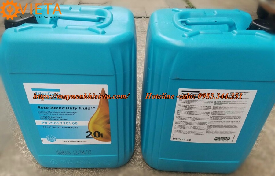 Dầu máy nén khí Atlas Copco Dầu máy nén khí Atlas Copco