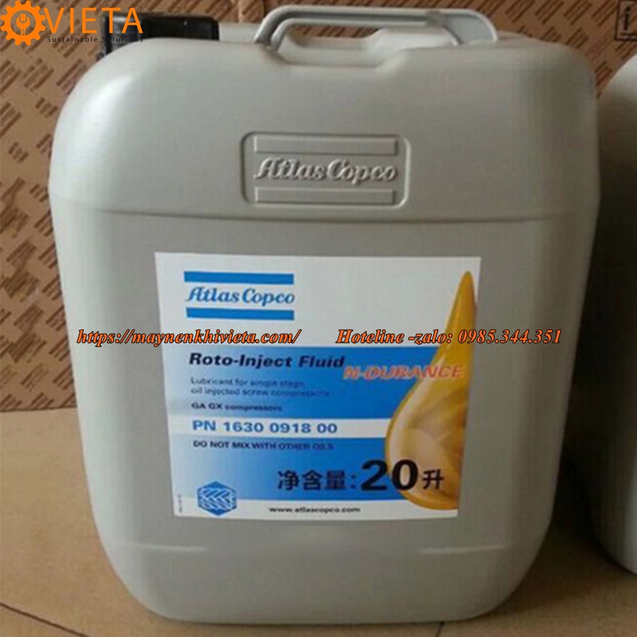 Dầu máy nén khí Atlas Copco Dầu máy nén khí Atlas Copco