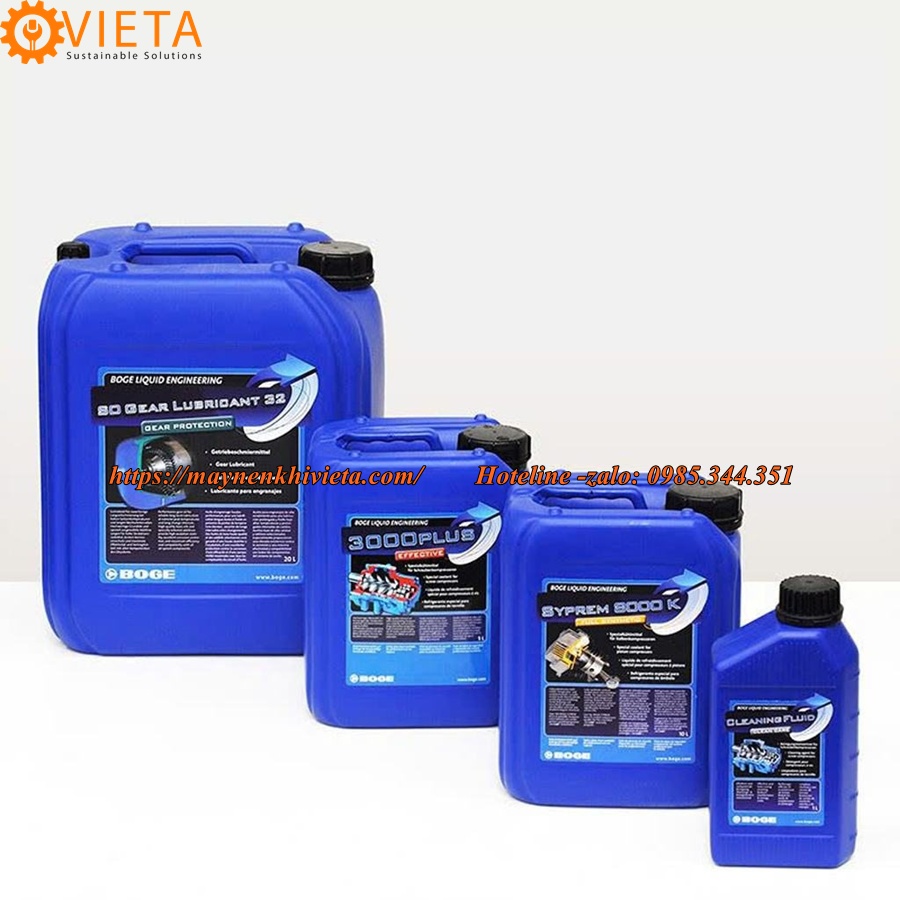 Dầu máy nén khí Boge Dầu máy nén khí Boge