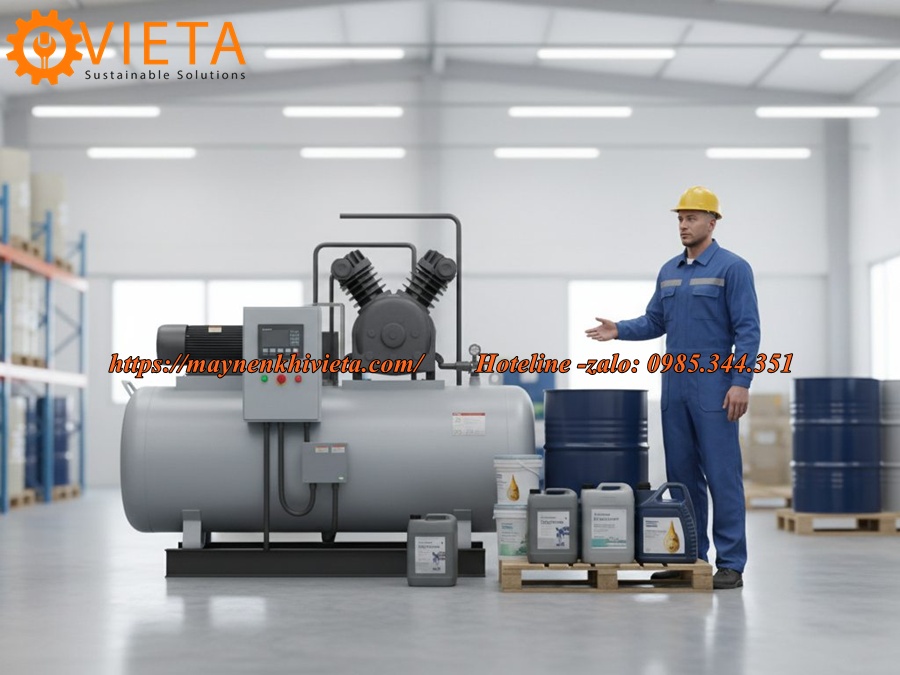 Dầu máy nén khí không dầu Dầu máy nén khí không dầu