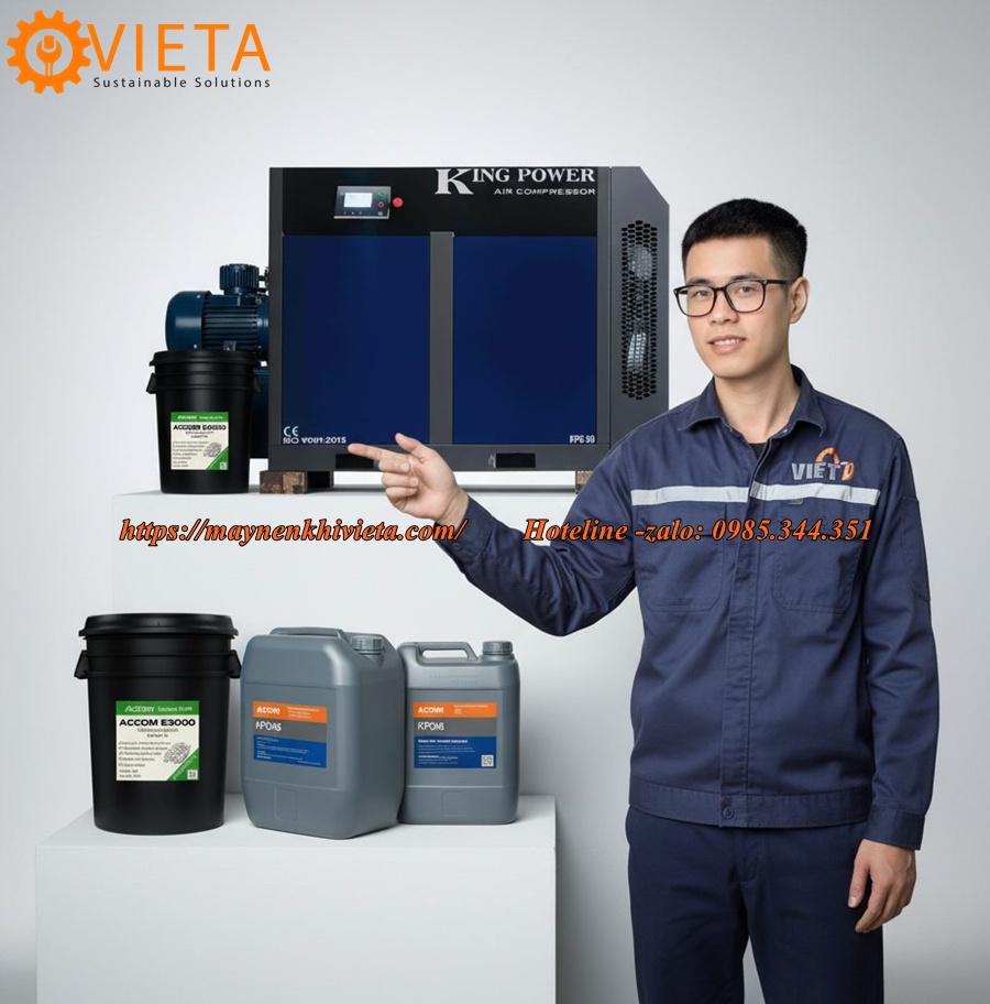 Dầu máy nén khí King Power Dầu máy nén khí King Power