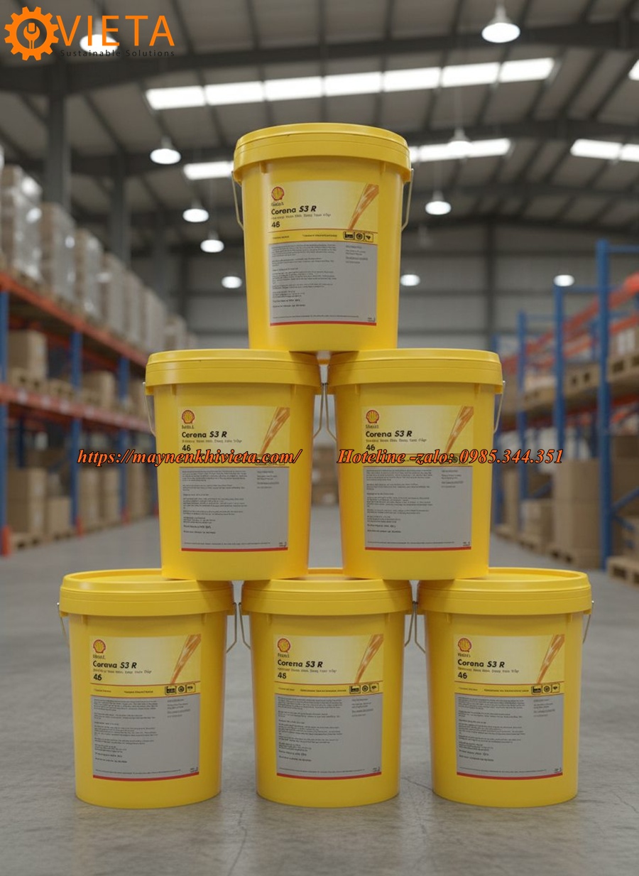 Dầu máy nén khí Shell Corena S3 R46 Dầu máy nén khí Shell Corena S3 R46