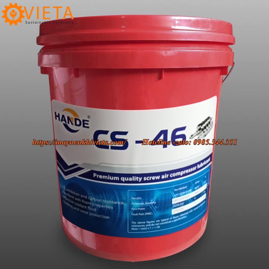 Dầu máy nén khí trục vít 46 Dầu máy nén khí trục vít 46
