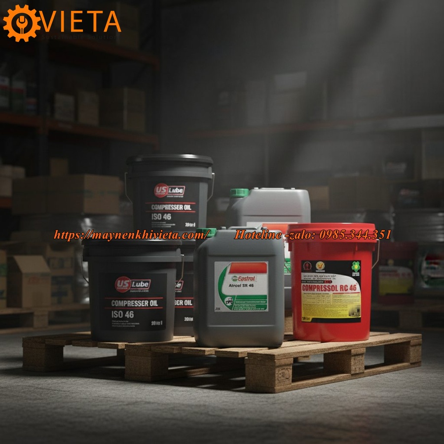Dầu máy nén khí trục vít 46