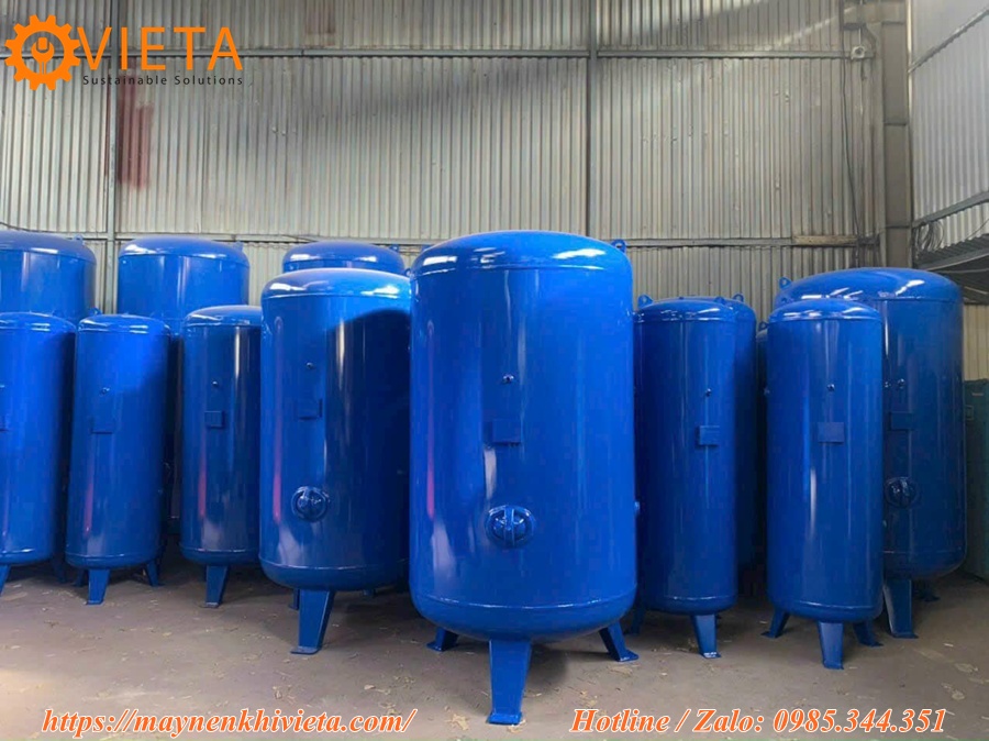 Bình tích khí nén sản xuất theo yêu cầu Bình tích khí nén sản xuất theo yêu cầu