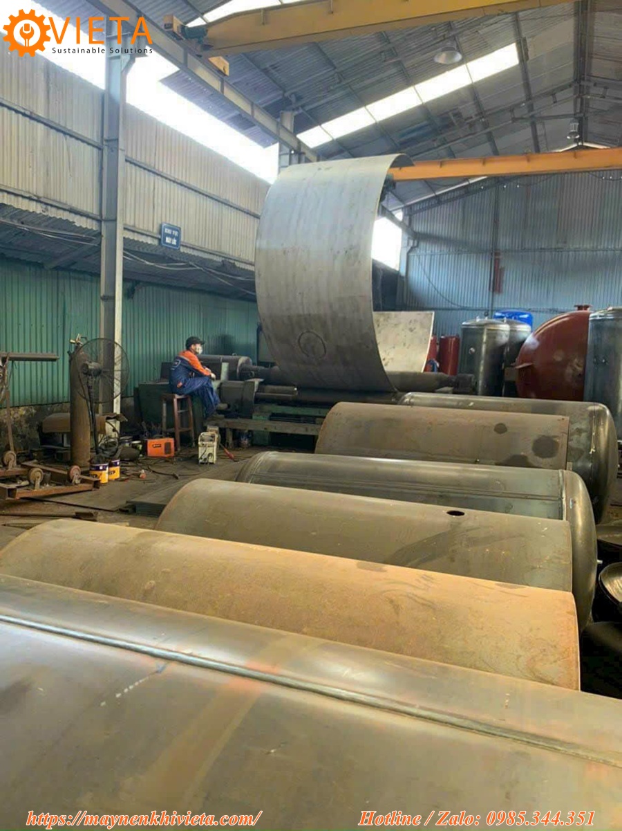 Bình tích khí nén sản xuất theo yêu cầu Bình tích khí nén sản xuất theo yêu cầu