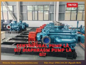 Centrifugal pump là gì? Diaphragm pump là gì? Các loại bơm màng