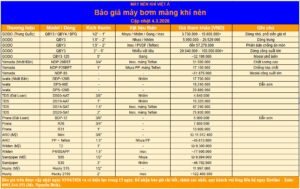 giá máy bơm màng khí nén